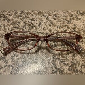 Oliver Peoples pink glasses frames